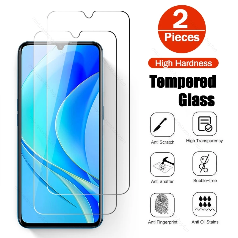 

Стекло закаленное для Huawei Nova Y70 Plus 4G 6,75 дюйма, 2 шт.