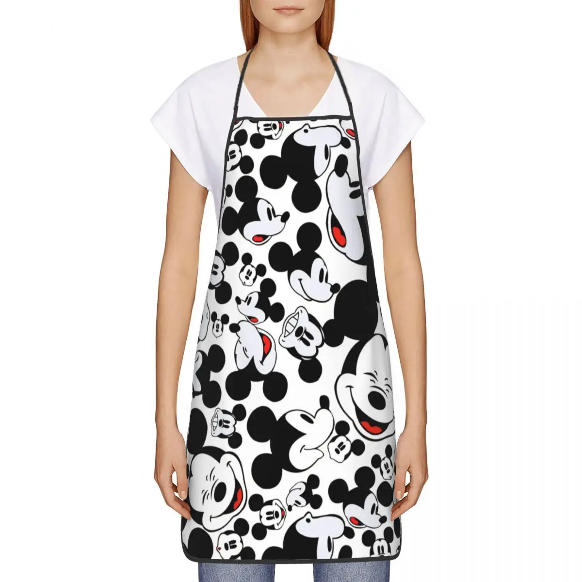 Индивидуальные лица Микки Мауса для женщин и мужчин мультяшный унисекс