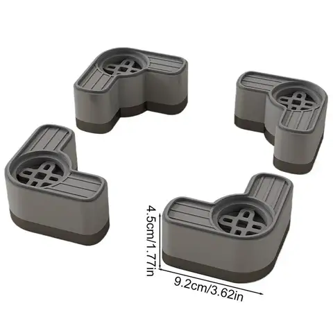 4 шт., антивибрационные подушечки для ног, противоскользящая остановка, бесшумная стиральная машина, поддержка холодильника, демпферы, подставка для стиральной машины, сушилки, бытовая