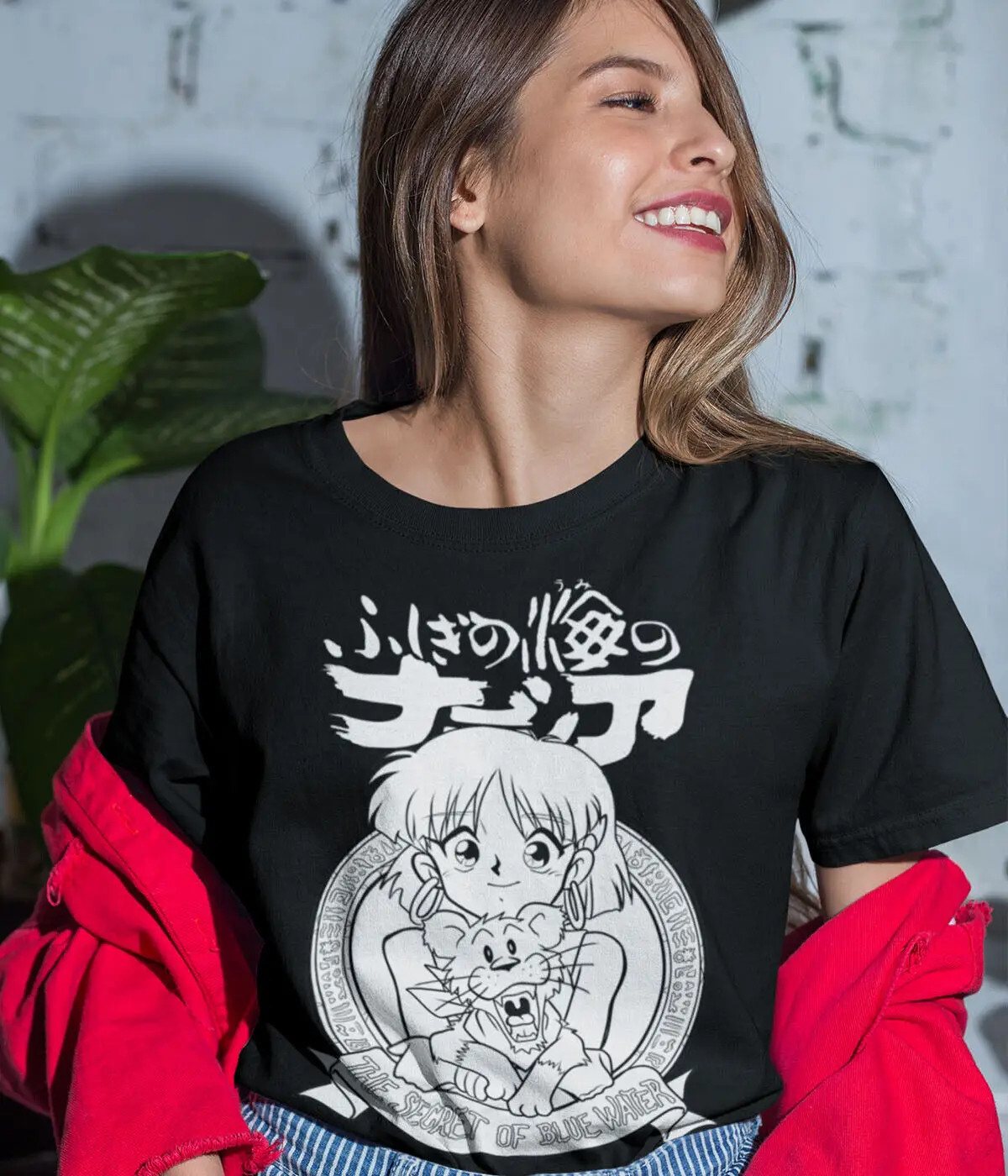 Футболка nadia the secret of blue water ретро 90-е 80-е fushigi no umi