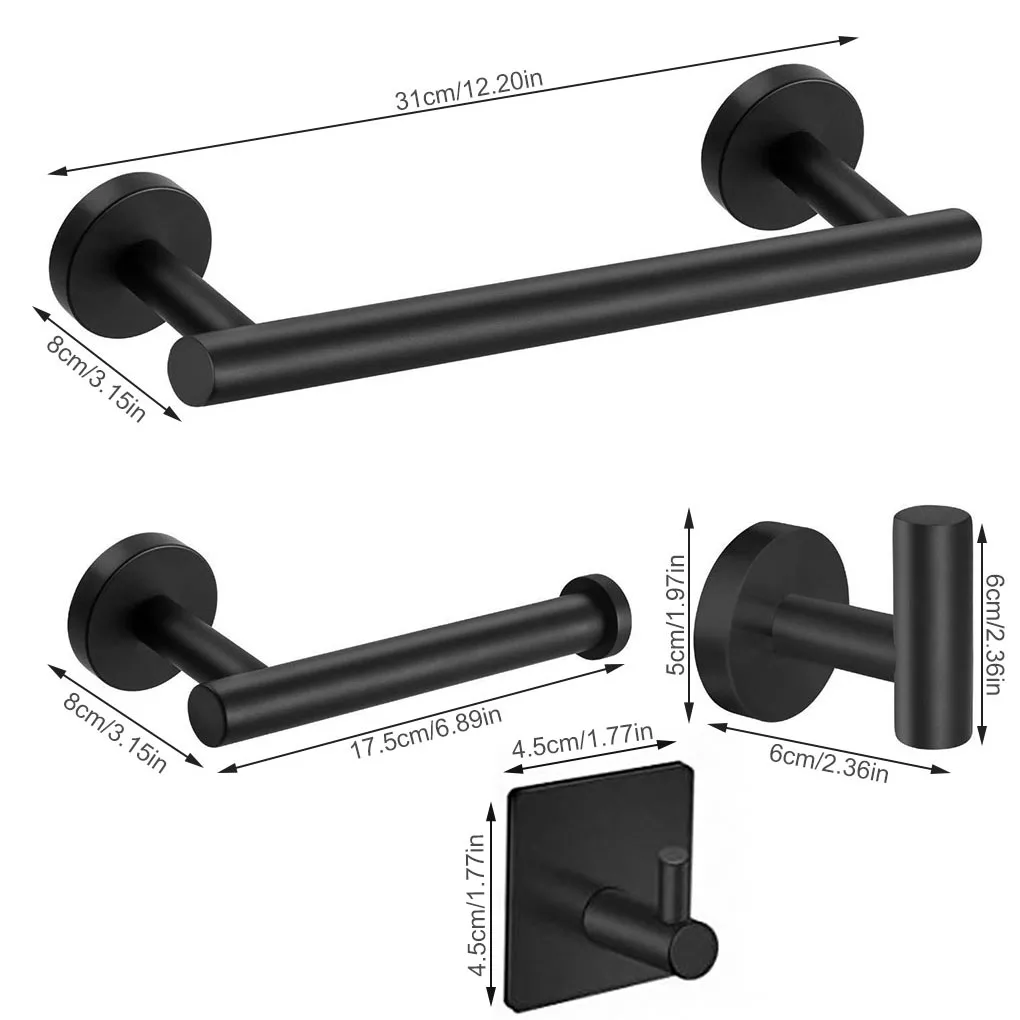 

3-4 шт., держатель для полотенец из нержавеющей стали