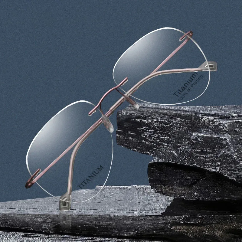 Lieve титановые очки для чтения синего света мужчин