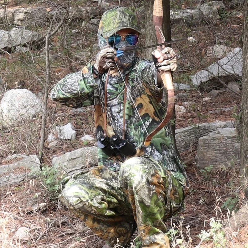 

Mens Quick Dry Long Sleeve Breathable T-shirt Outdoor Training Hunting Bird Watching Fishing Bionic Camouflage Sunscreen Clothes