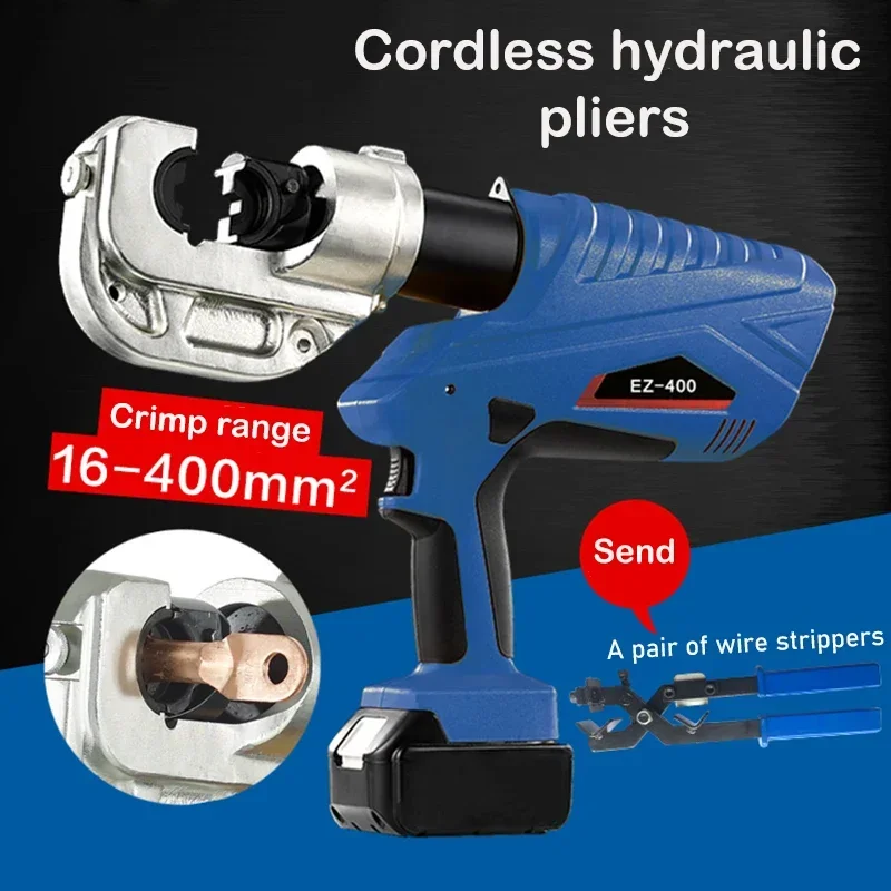 EZ400 Электрический фотоаккумулятор EZ300 фотоэлектрический обжимной инструмент 10-300