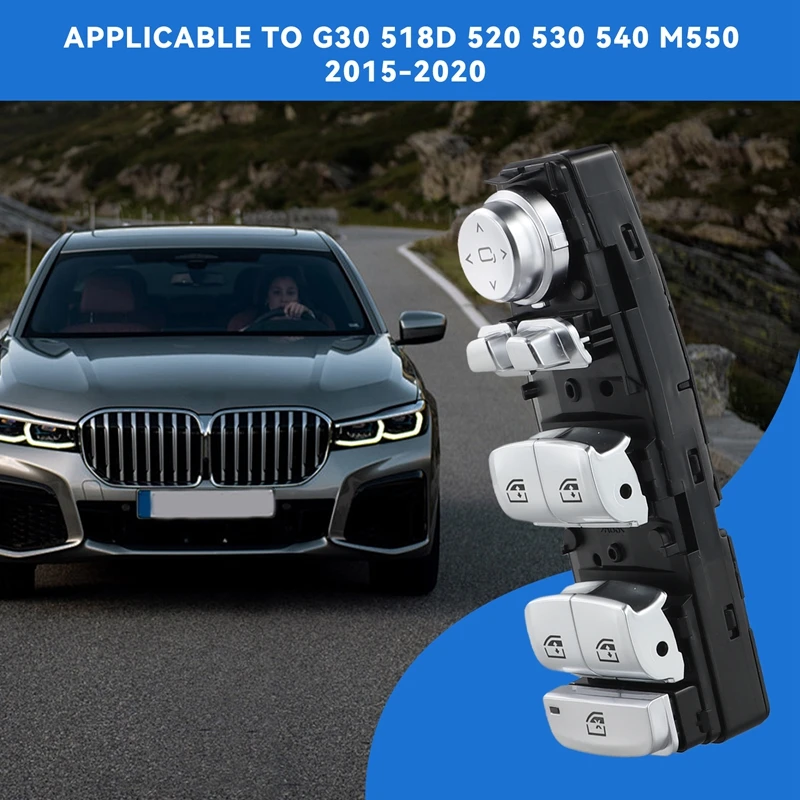 61317941997 автомобильный боковой главный выключатель стеклоподъемника для BMW G30 518D 520