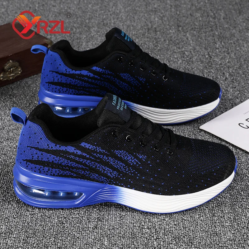 YRZL/мужская обувь дышащие мужские кроссовки повседневная на воздушной подушке