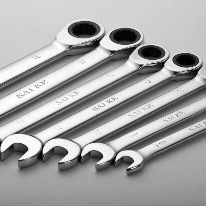 

Hand Tool Sets Universal Key Wrenches Spanner Ratcheting Combination Wrench Set Metric Chrome Vanadium Steel