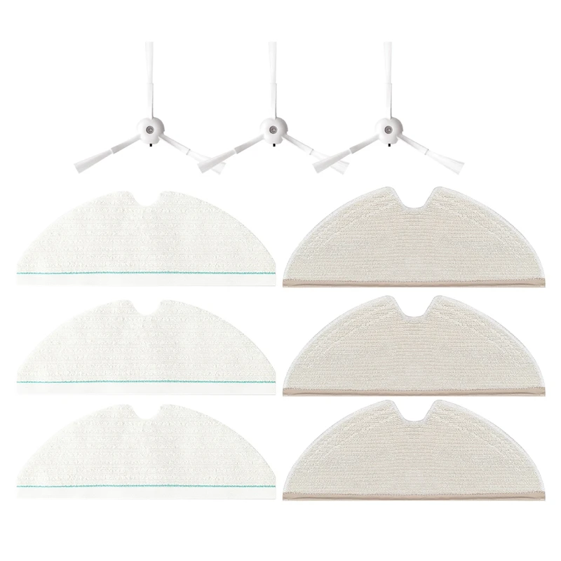 

9 шт., сменные насадки для робота-пылесоса Roborock T8/ Q7 Max / Max +