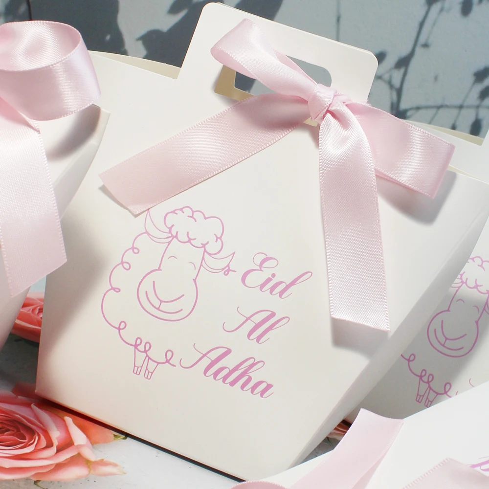Ручная коробка для конфет с овечкой Eid Al-Adha EID Mubarak подарочные коробки