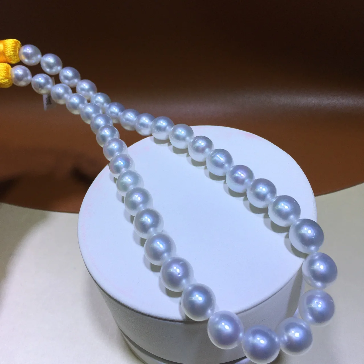 

Huge Charming 18"11-12mm Natural South Sea Genuine White Round Pearl Necklace Free Shipping Women Jewelry Necklace Pearl Jewelry