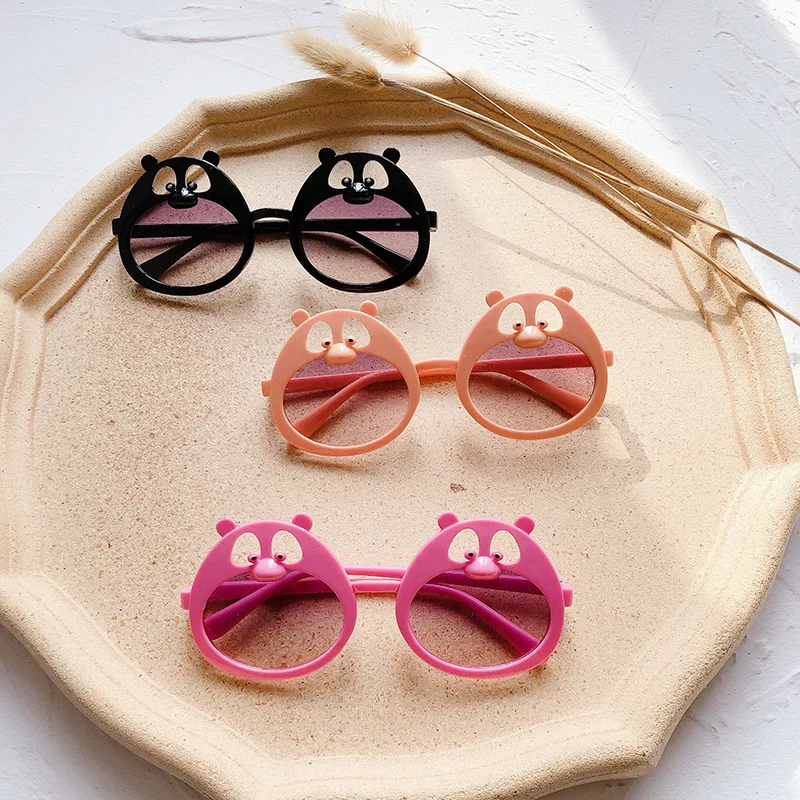 

HKNA 2022 Мультяшные солнцезащитные очки для мальчиков/девочек милые очки детские полые овальные Роскошные Брендовые очки с УФ-защитой