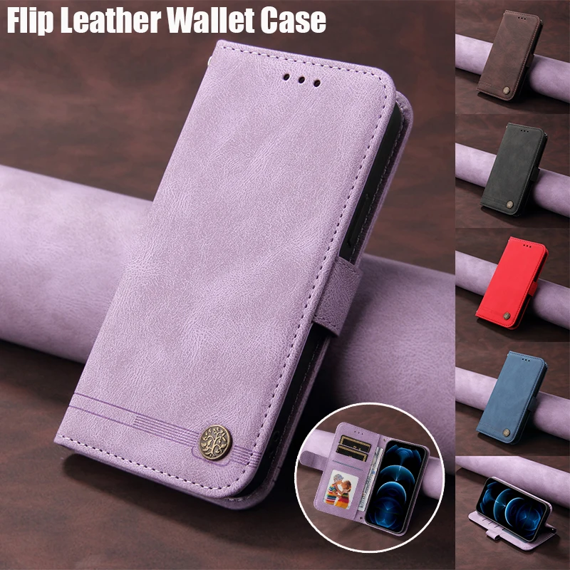 

Leather Wallet Case for Xiaomi Redmi Note12 Note12Pro Note11 Note10 Poco C40 M4 X4 Pro Redmi 9A 9C 10 10C 10A Flip Cover