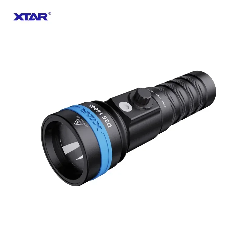 Светодиодный фонарик XTAR D26 для дайвинга CREE XHP35-HI D4 LED 1600 люмен