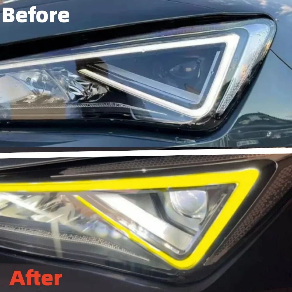 Многоцветный светодиодный модуль дневных ходовых огней DRL для 2021 2022 Seat Loen Cupra