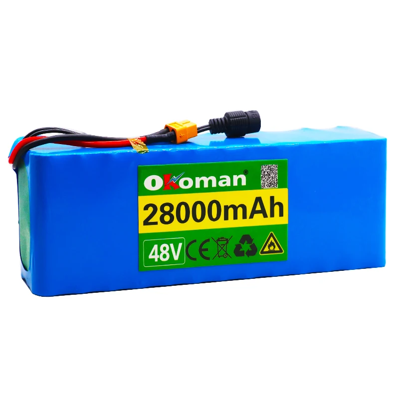 2022 оригинальный аккумулятор 48 В 13s3p 28Ah 1000 Вт высокой мощности для