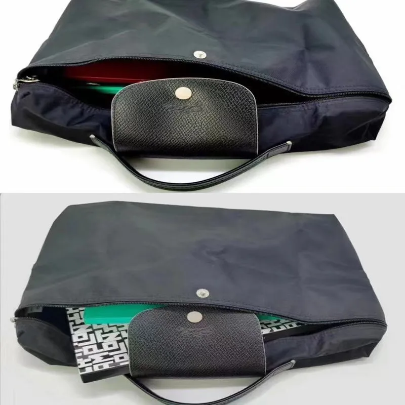 Large Capacity Portable Laptop Handbag File Bag Men And Women Business Briefcase Messenger Bag Nylon Computer Bag