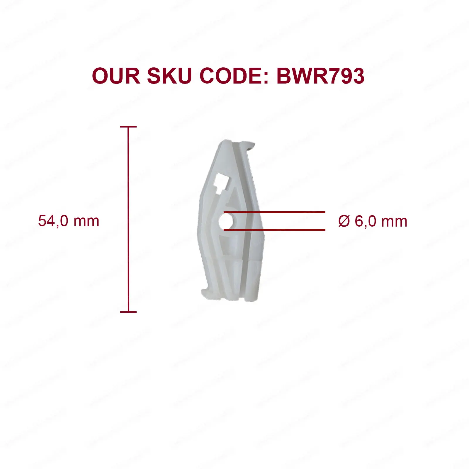 BWR793 2 шт. оконный зажим регулятора заднего вида Левое заднее окошко для VW New Beetle
