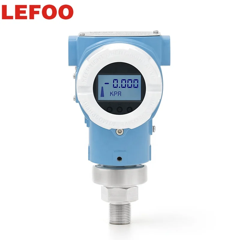 

LEFOO 4-20ma Hart Output IP67 Anticorrosive Monocrystalline Silicon Gauge Absolute Pressure Sensor for Gas Liquid Steam