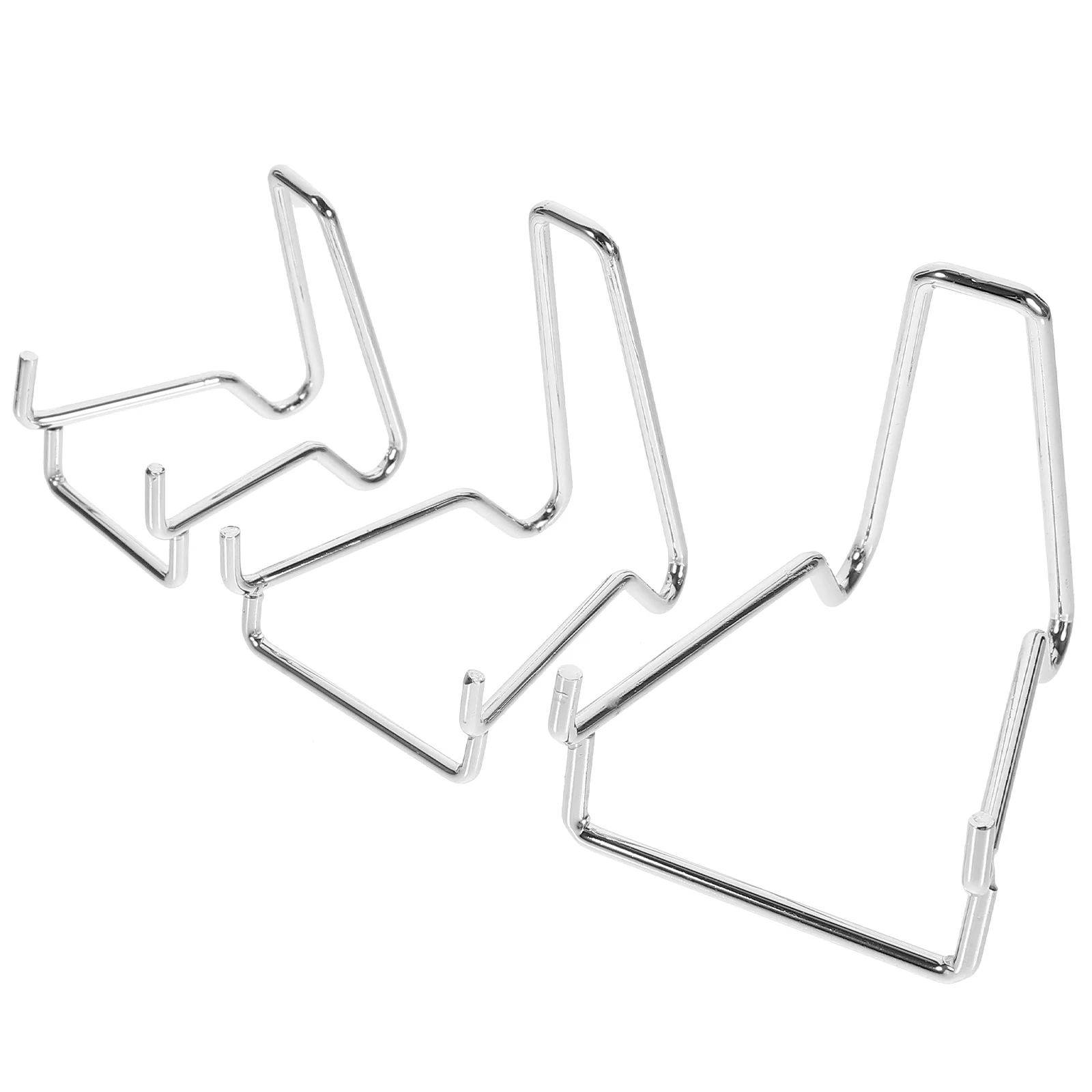 

3pcs Rock Display Stands Display Easel Stands Agate Crystal Stands Gemstone Holders