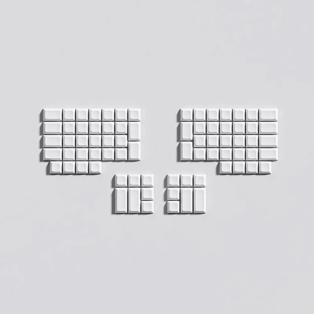 Набор колпачков для клавиатуры Ergo Split 76Key PBT сферическая колпачок на заказ без