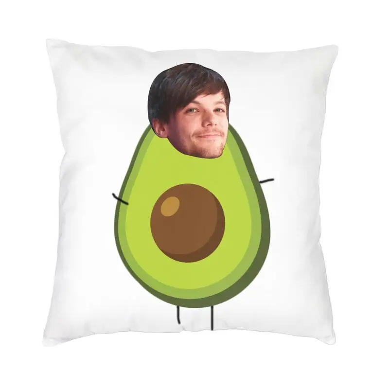 

Чехол Louis Tomlinson с изображением авокадо, украшение для спальни, квадратная подушка