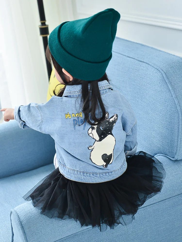 Для детей 0-4 лет из джинсовой ткани для девочек пух) с капюшоном и меховой опушкой