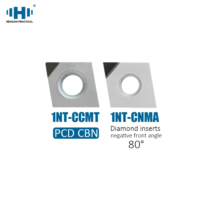 

HENGXIN CCMT060202 CCMT060204 CCMT09T304 CCMT120404 CCMT120408 PCD CBN 1NT Алмазные вставки CCMT CNMA Токарный станок с ЧПУ Режущие инструменты