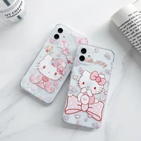 bandai cute cartoon hello kitty kt cat for iphone12 12pro 12promax 11 13 pro 11promax x xs max xr cover phone holder