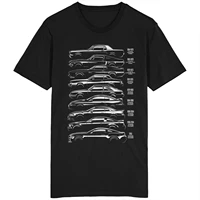 ford mustang t shirt american classic muscle car generations shelby gt500