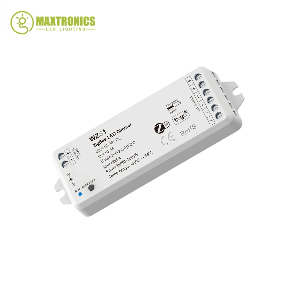 Контроллер яркости ZigBee Tuya APP 3 0 с постоянным напряжением 12-36 В постоянного тока 24 2