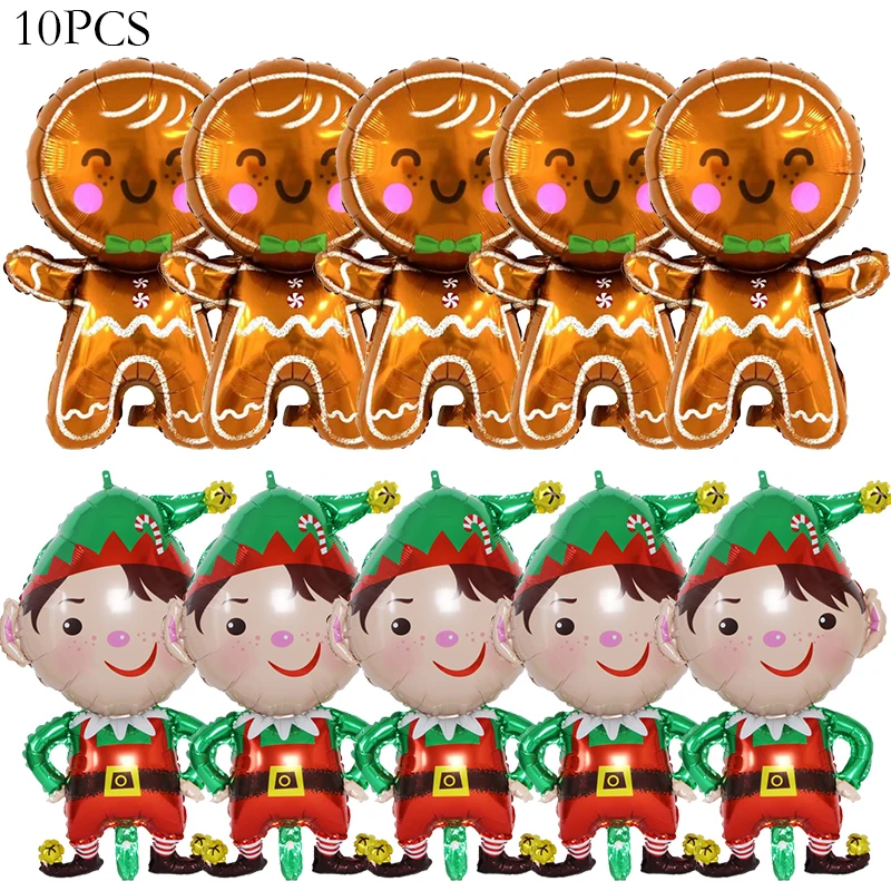 Мультяшные шары с надписью &quotMerry Christmas&quot