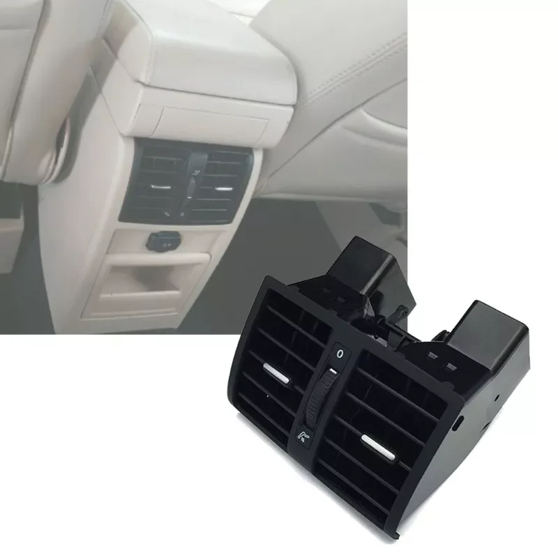 

1Pc Rear Grille Air Vent Car Air Vent Outlet Centre Console Rear AC Vent Suitable for Touran 13-15 Caddy 04-15