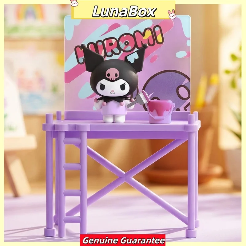 Фото Оригинальные персонажи Sanrio: Забавные граффити-фигурки в слепой коробке, коллекционные украшения, декор для дома, подарок для фанатов аниме и игр №3