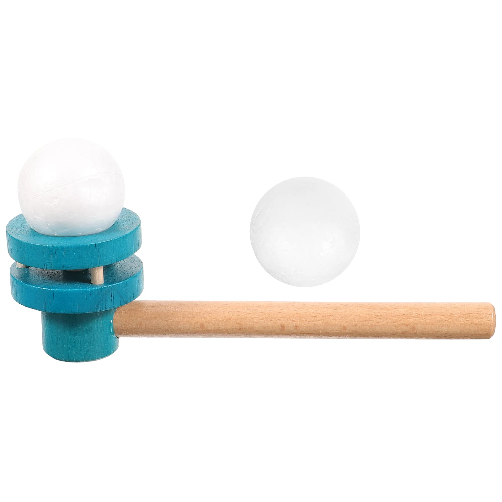 

Classic Wooden Games Floating Blow Pipe Balls Blowing Toys Fun Family Balancing Game Toys for Kids Birthday Party Favor Gifts