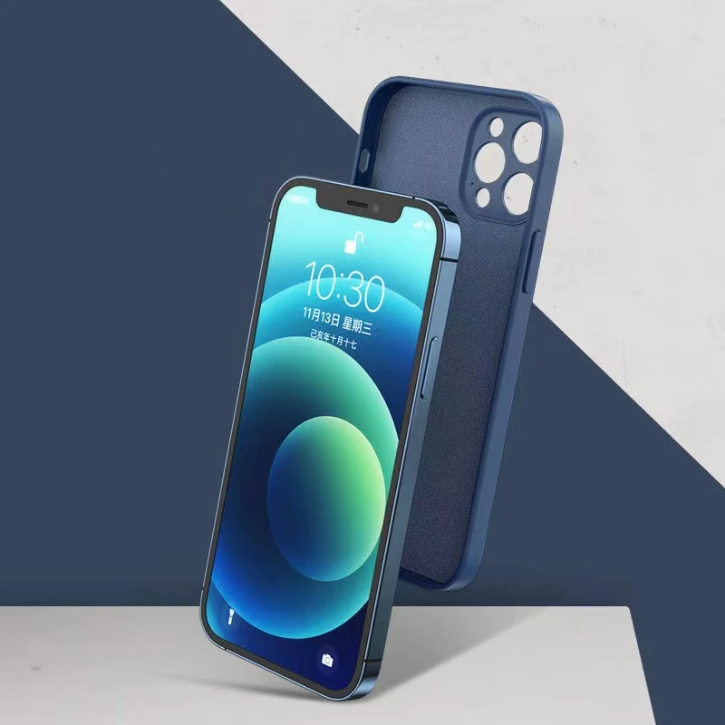 

Luxury Case For iPhone 13 Case Original Liquid Silicone Cover For iPhone 13 12 Pro Max 13 12 Mini X Xr Xs Max 8 7 Plus 6S Cases