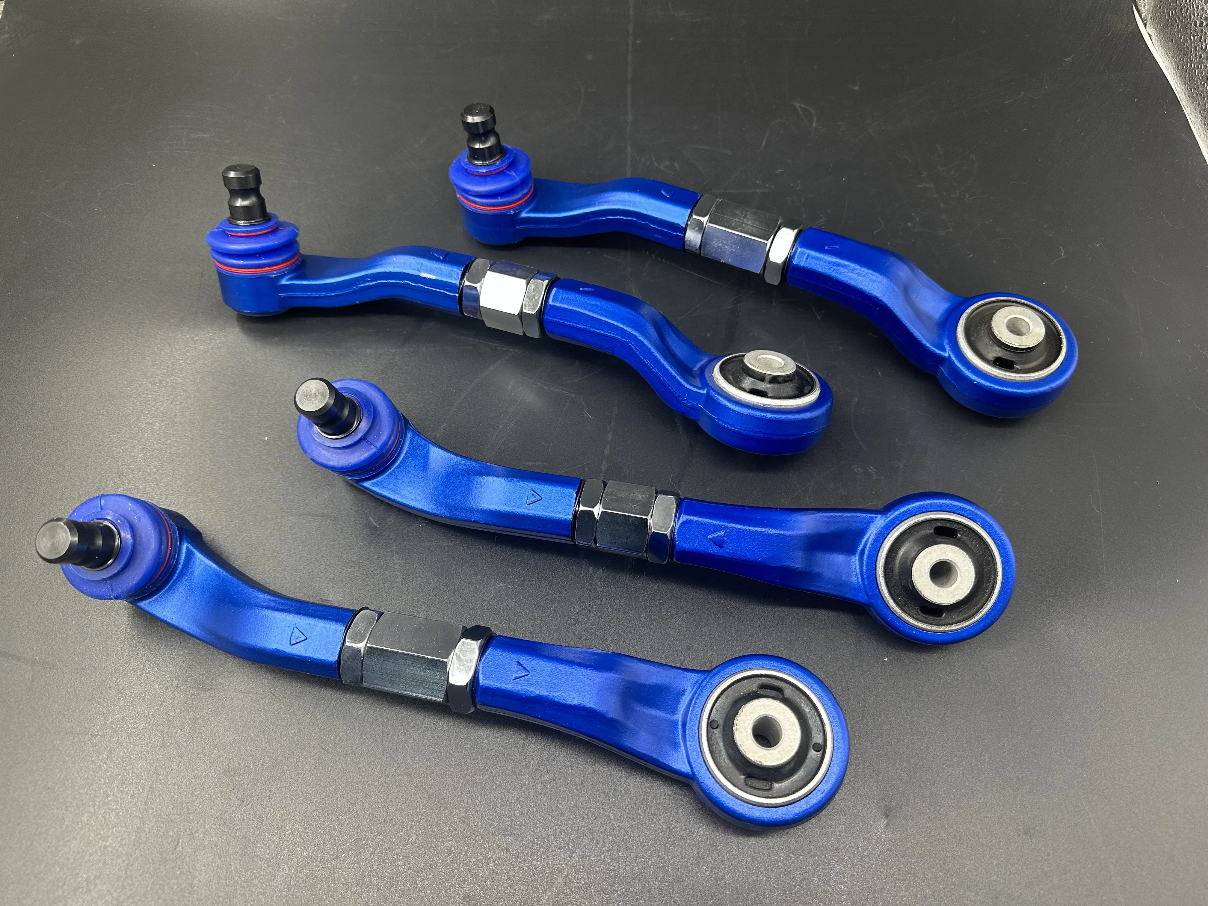 Пара алюминиевых регулировочных рычагов переднего развала для Audi A4 (94-08) A6 (99-05)