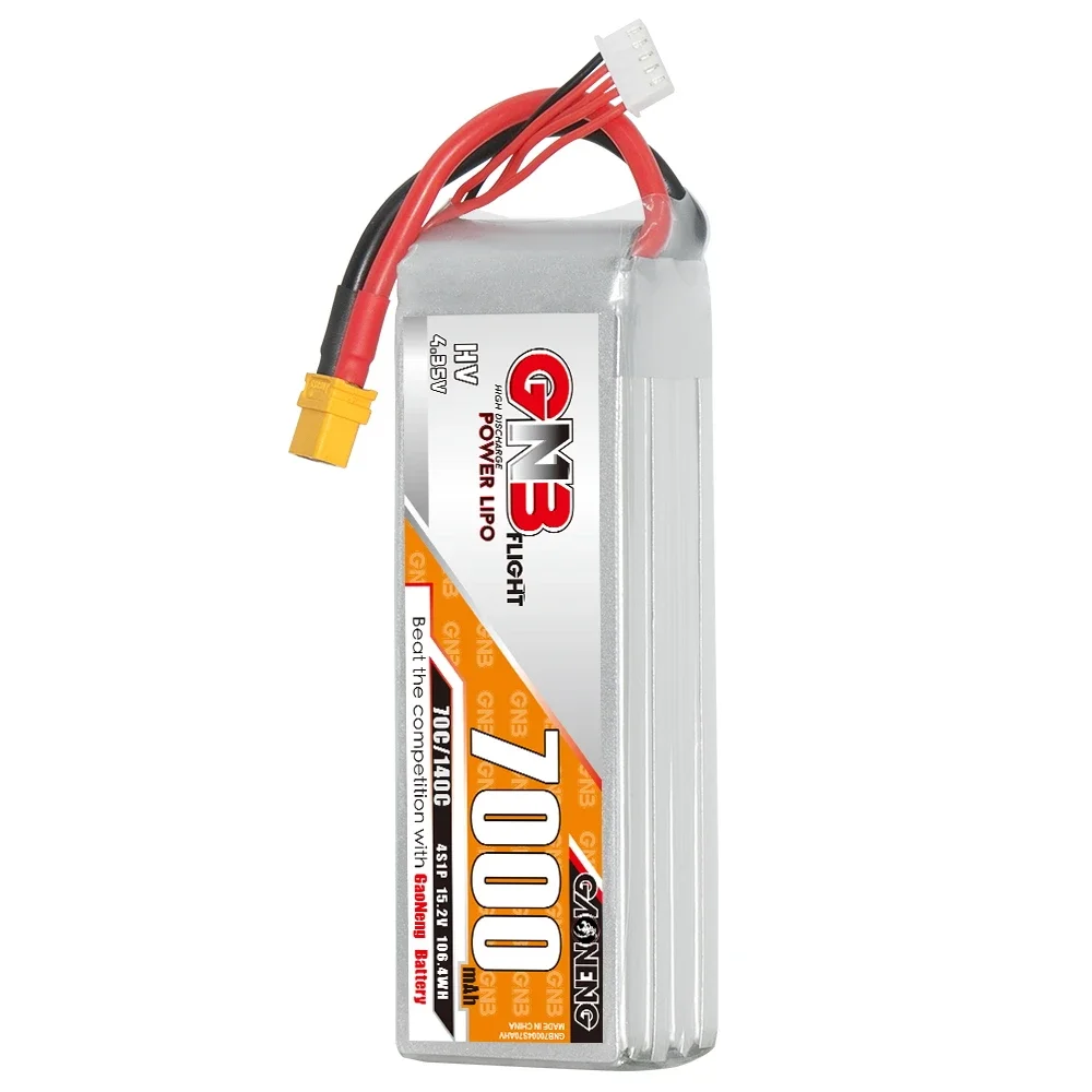 GAONENG GNB 7000mAh HV 4S 70C 140C 15 2 V XT60 LiPo батарея RC грузовик Самолет Вертолет Мультикоптер