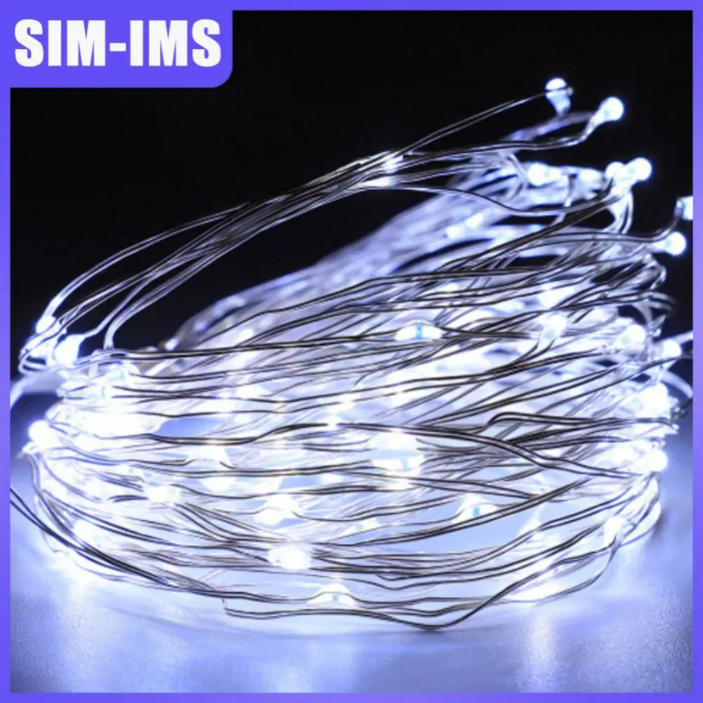 

5M 10M LED Light String Cooper Wire Colorful String Light Remote Control Interior Light String For Home Christmas Decor Light