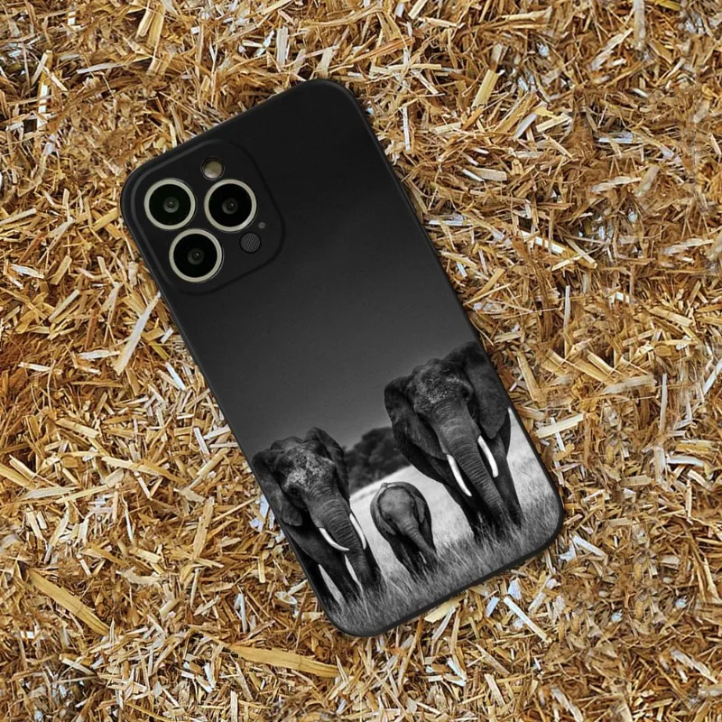 Animal Elephant   Phone Case FOR IPhone 7 8 Plus X XS XR XSmax 11 12 13 14 pro promax 12 13mini 14plus