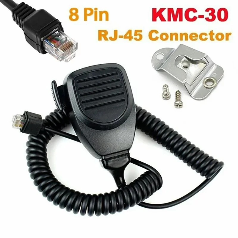 KMC-30 Микрофон RJ-45 8-контактный динамик для мобильной радиостанции KENWOOD TK-630 TK-730 TK-750