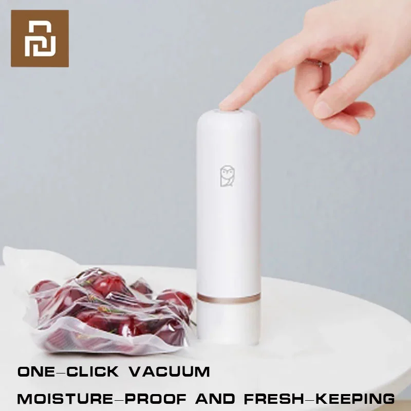 Youpin beiai Handheld Vacuum Household Electric Air Pump Kitchen Food Preservation Packaging Machine