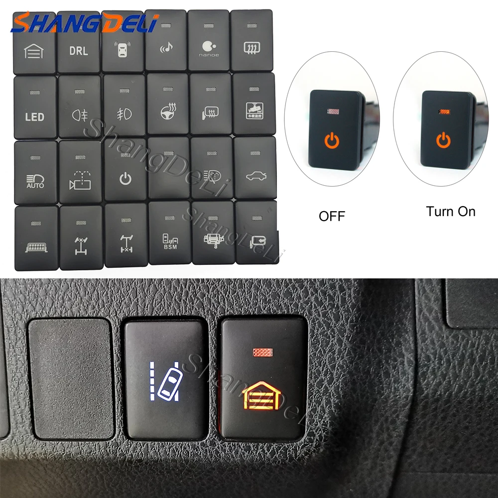 Автомобильный светодиодный светильник DRL радар включение и выключение камеры