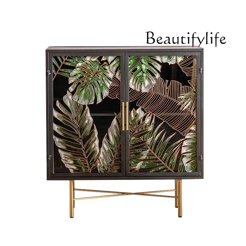 Американский перегородчатый эмалированный сервант для хранения