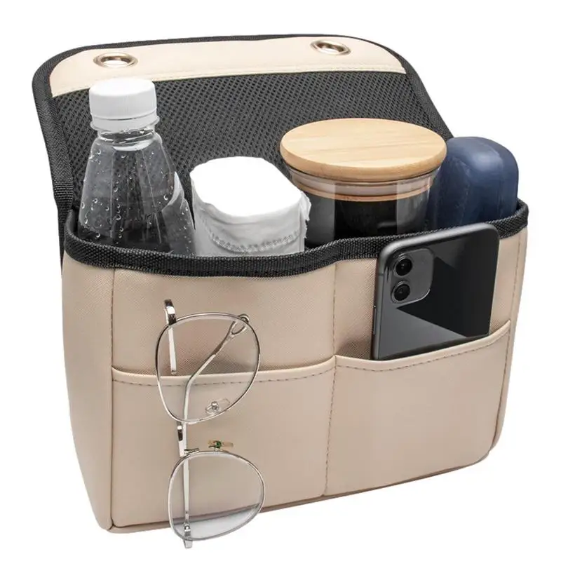 

Автомобильный Органайзер, органайзер для заднего сиденья, органайзер для хранения, многофункциональная интерьерная сумка для автомобиля, из искусственной кожи, водонепроницаемый, без запаха, с телефоном