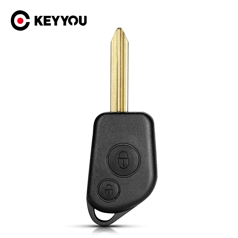

Чехол KEYYOU для автомобильного ключа с 2 кнопками для Citroen Elysee Picasso Saxo Xsara Berlingo