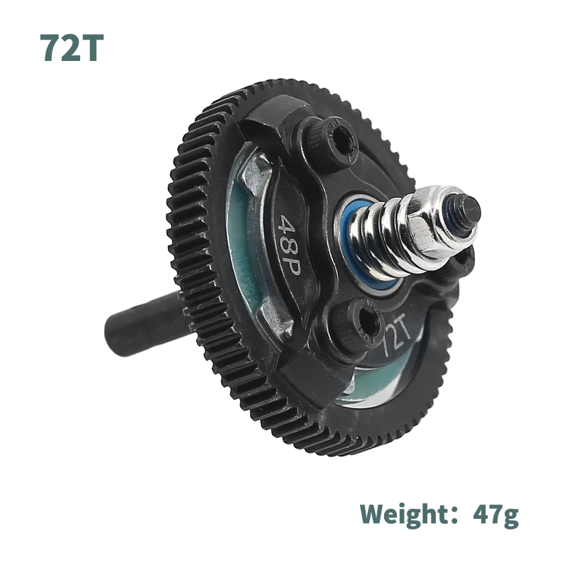 

Стальная 48P 72T 76T 83T 86T 90T, зубчатая шестерня для Trxs Slash Bandit, нержавеющий станок, 2WD, детали для радиоуправляемых автомобилей