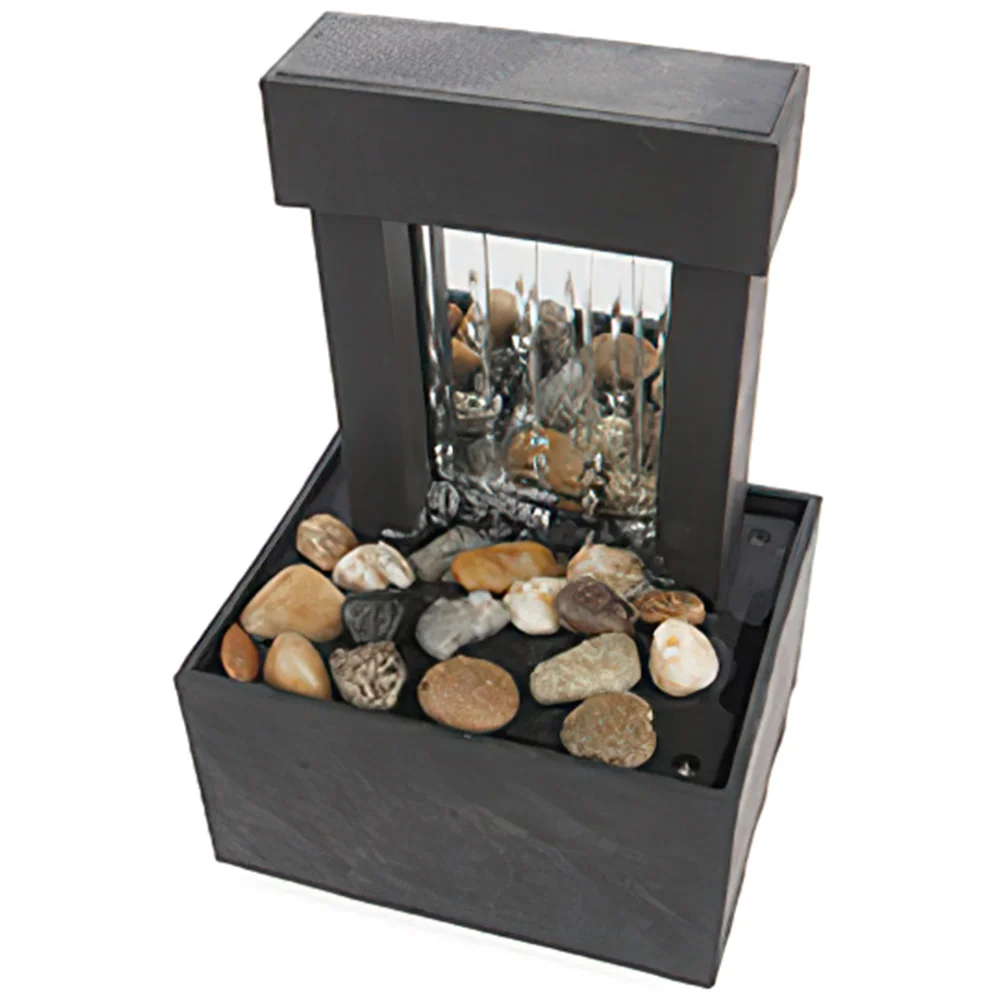 

Fountain Water Table Fountains Zen Feature Desk Indoor Feng Tabletop Shui Decorative Tea Room Japanese Decor Falls Desktop