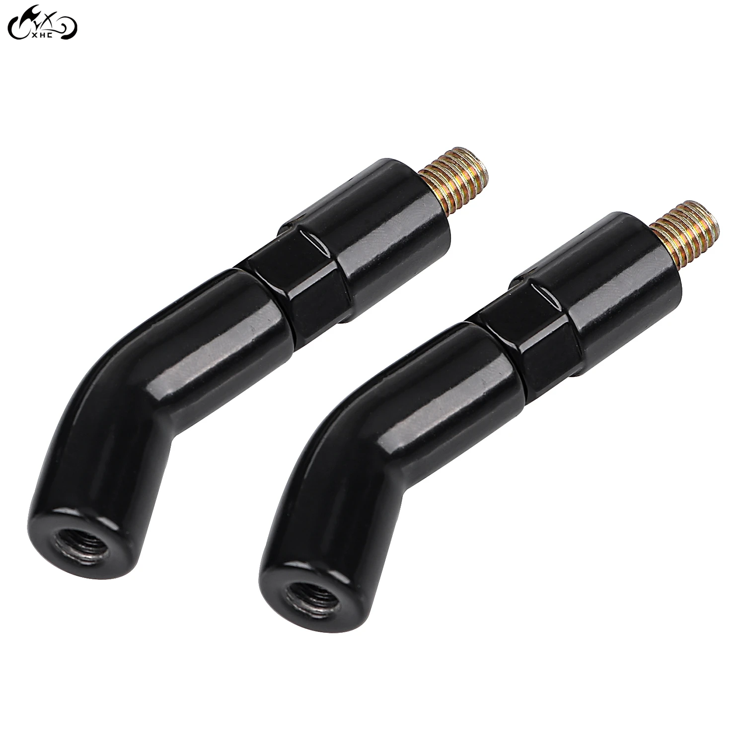 Удлинитель стержня зеркала заднего вида переходник 3 дюйма из черного металла