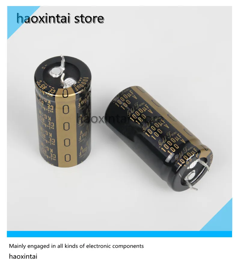 

1 шт. 1000 мкФ 100 в 22*45 мм кг Тип II Nikon Nichicon температура аудио электролитический конденсатор усилитель мощности фильтр