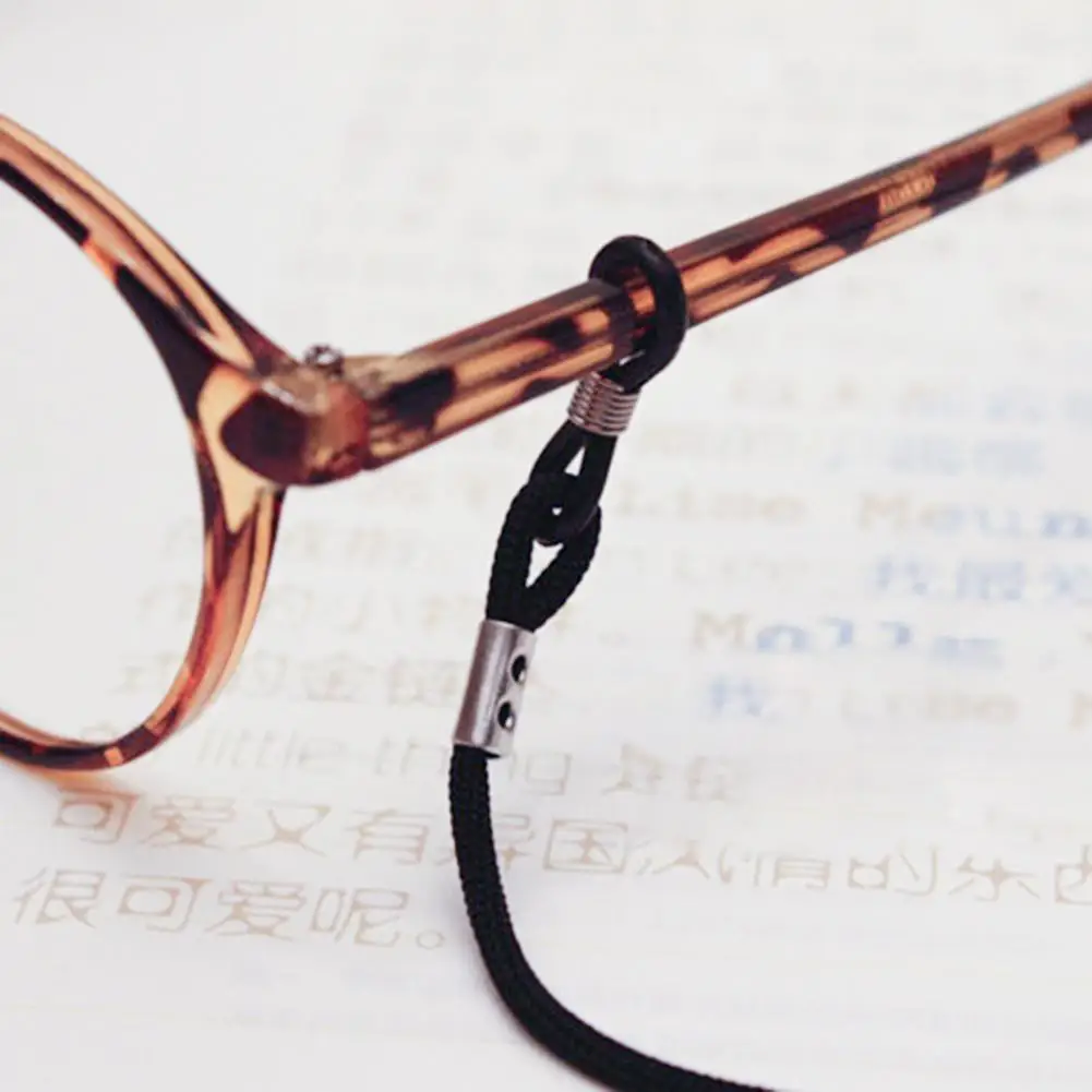 10 шт. черный нейлоновый шнур для очков